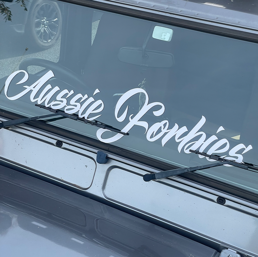 Cursive Banner