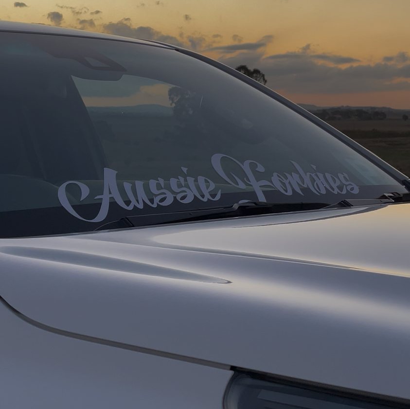 Cursive Banner