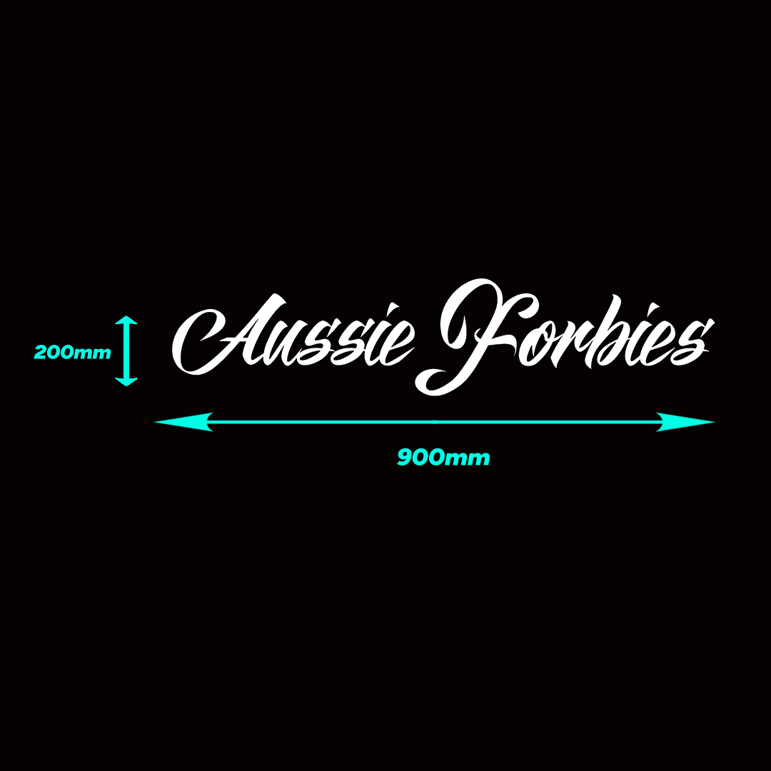 Cursive Banner